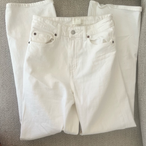 White H&M wide leg jeans - Picture 3 of 3